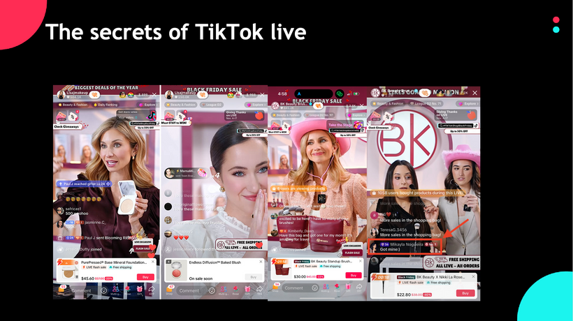 The secrets of TikTok live